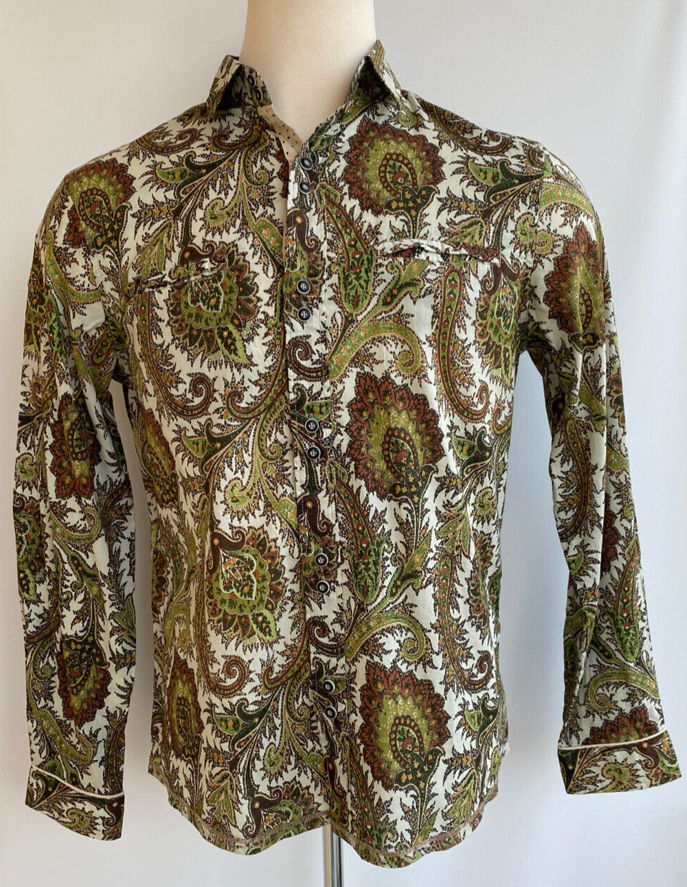 NWT Design Inspired by John Lennon Art Men's Shirt Print Hard Rock Hotel - M